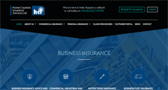 Desktop Screenshot of homecountiesinsurance.com
